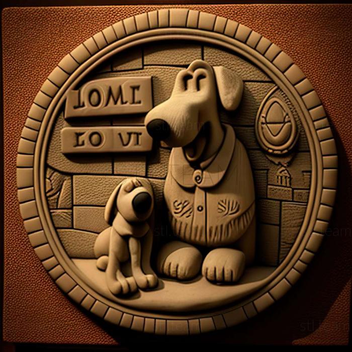3D model Wallace Gromit in Project Zoo game (STL)
